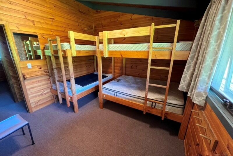 Room 8 2 Double Bunks and 2 Single Bunks Shared Room Sleeps 6 Room 8 2 Double Bunks and 2 Single Bunks Shared Room Sleeps 6